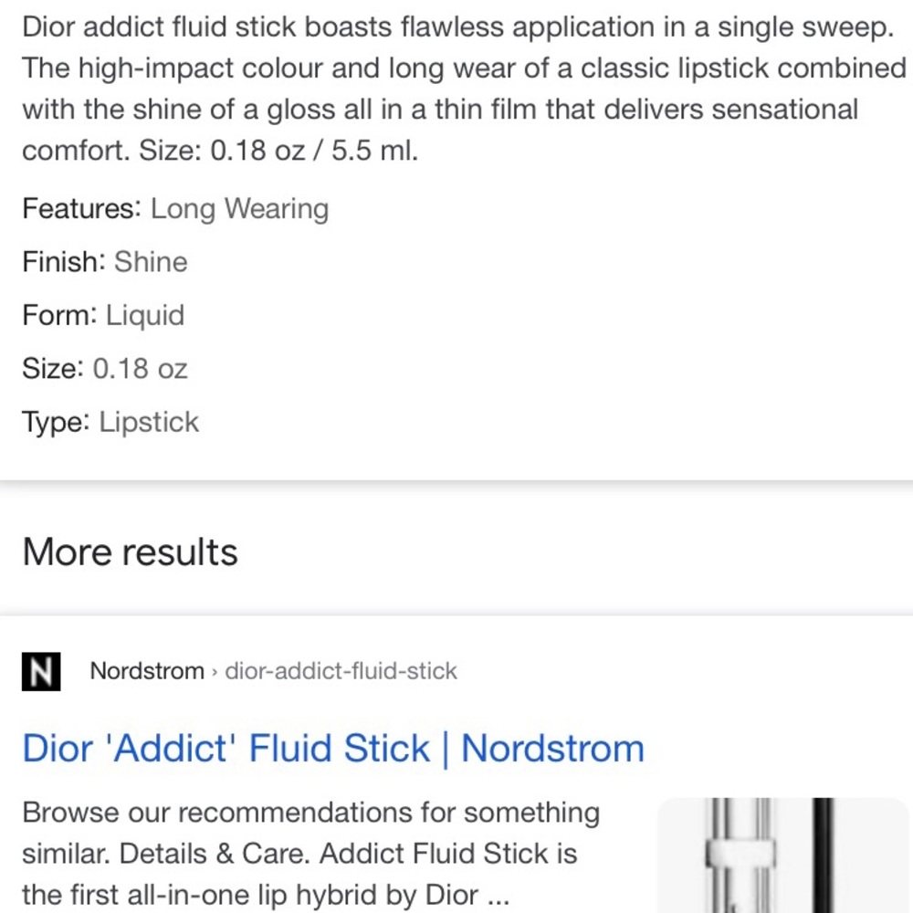 639 ARTIFICE DIOR FLUID STICK - Picture 7 of 14